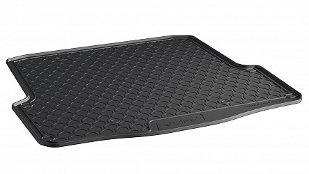 Design Cargo Trunk Liner Compatible With Octavia II Combi (Estate), RS Combi & Scout 4x4 01.2005-05.2013 for Lower Floor Custom-fit Cargo Trunk Mat With Raised Edge