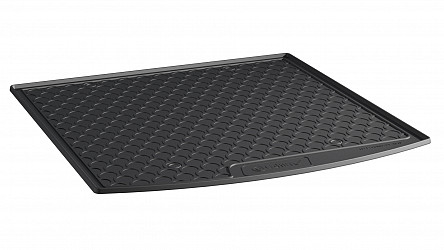 Design Cargo Trunk Liner Compatible With Leon Sportstourer ST (Estate) 04.2020-> for Upper Variable Floor Custom-fit Cargo Trunk Mat With Raised Edge