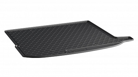Design Cargo Trunk Liner Compatible With GLC Coupe C253 07.2019-> With Trunk Package (With Net On Left) Custom-fit Cargo Trunk Mat With Raised Edge