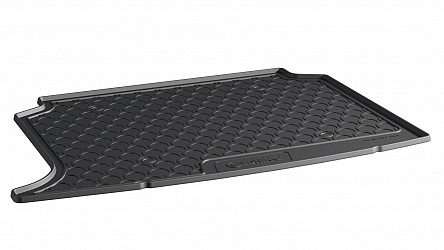 Design Kofferraumwanne kompatibel mit MG MG 4 Schrägheck Standard & Comfort ab BJ. 09.2022-> für tiefen Ladeboden (standard & comfort) mit Netz auf rechter Seite Kofferraummatte passgenau mit erhöhtem Rand