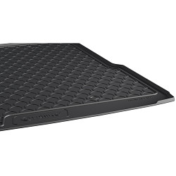 Design Cargo Trunk Liner Compatible With Superb Combi (Estate) (3 Generation MK III ) 01.2024-> for Upper Variable Floor Custom-fit Cargo Trunk Mat With Raised Edge