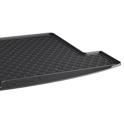 Design Cargo Trunk Liner Compatible With Santa Fe 7 Seats 07.2024->  Custom-fit Cargo Trunk Mat With Raised Edge