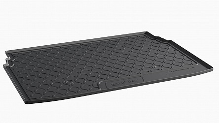 Design Cargo Trunk Liner Compatible With Crossland X 06.2017-07.2024 for Upper Variable Floor Custom-fit Cargo Trunk Mat With Raised Edge