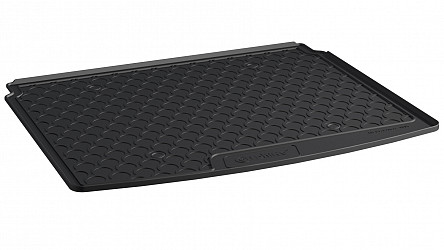 Design Kofferraumwanne kompatibel mit Seat Ateca
 ab BJ. 07.2016-> für variablen Ladeboden in oberer Position Kofferraummatte passgenau mit erhöhtem Rand