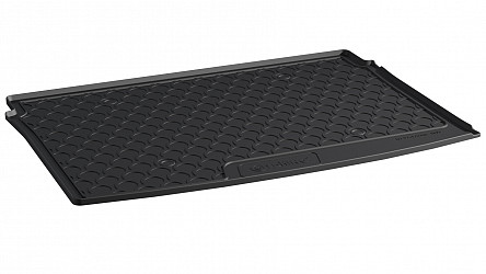 Design Kofferraumwanne kompatibel mit Seat Arona ab BJ. 11.2017-> für variablen Ladeboden in oberer Position Kofferraummatte passgenau mit erhöhtem Rand