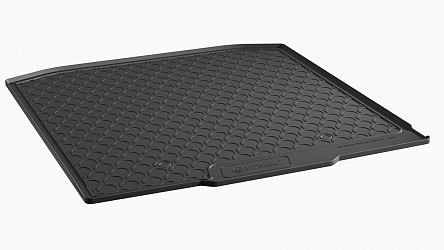 Design Cargo Trunk Liner Compatible With Octavia Combi (Estate) (3 Generation MK III ) 03.2013-10.2019 for Lower Floor (Not For Variable Floor) Custom-fit Cargo Trunk Mat With Raised Edge