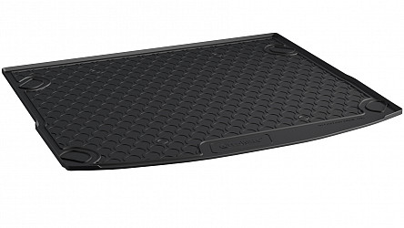 Design Kofferraumwanne kompatibel mit Ford Focus Turnier (Kombi) BJ. 09.2014-08.2018  Kofferraummatte passgenau mit erhöhtem Rand