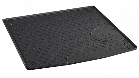 Design Cargo Trunk Liner Compatible With A4 Avant (Estate) B8, Allroad, S4, RS4 04.2008-06.2016  Custom-fit Cargo Trunk Mat With Raised Edge