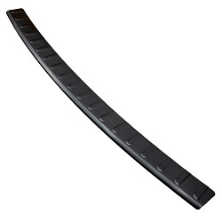 Stainless Steel Rear Bumper Protector Compatible With Volkswagen UP 12.2011-06.2016 Rearguard, Tailored Fit Bumper Guard,  Loading Edge Protector- Colour Black Mirror Stainless Steel (Black Chrome)