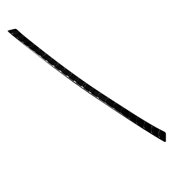 Stainless Steel Rear Bumper Protector Compatible With BMW 5 series Gran Turismo GT (F07) 10.2009-03.2017 Rearguard, Tailored Fit Bumper Guard,  Loading Edge Protector- Colour Black Mirror Stainless Steel (Black Chrome)