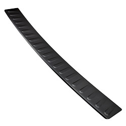 Stainless Steel Rear Bumper Protector Compatible With BMW 5 series Limousine F10 03.2010-10.2016 Rearguard, Tailored Fit Bumper Guard,  Loading Edge Protector- Colour Black Mirror Stainless Steel (Black Chrome)