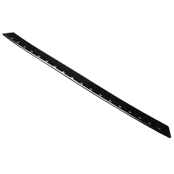 Stainless Steel Rear Bumper Protector Compatible With Volvo XC60 06.2013-06.2017 Rearguard, Tailored Fit Bumper Guard,  Loading Edge Protector- Colour Black Mirror Stainless Steel (Black Chrome)