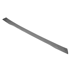 Stainless Steel Rear Bumper Protector Compatible With Ford Transit Courier, Tourneo Courier 06.2014-04.2018 Rearguard, Tailored Fit Bumper Guard,  Loading Edge Protector- Colour Brushed Stainless Steel