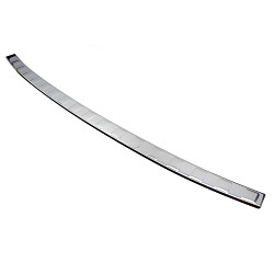 Stainless Steel Rear Bumper Protector Compatible With Hyundai Tucson IV 12.2020-> Rearguard, Tailored Fit Bumper Guard,  Loading Edge Protector- Colour Polished Stainless Steel (Chrome)