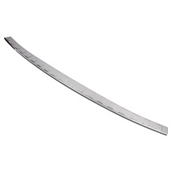 Stainless Steel Rear Bumper Protector Compatible With Skoda Enyaq 04.2021-> Rearguard, Tailored Fit Bumper Guard,  Loading Edge Protector- Colour Polished Stainless Steel (Chrome)