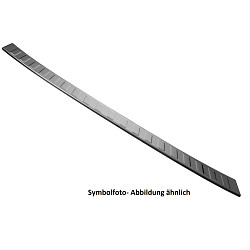 Stainless Steel Rear Bumper Protector Compatible With Volkswagen Golf Sportsvan 03.2014-09.2017 Rearguard, Tailored Fit Bumper Guard,  Loading Edge Protector- Colour Polished Stainless Steel (Chrome)