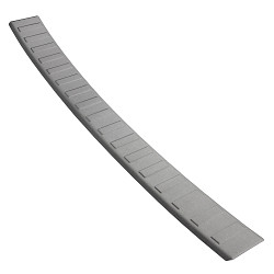 Stainless Steel Rear Bumper Protector Compatible With Mercedes Benz C Class S205 T Model Estate 09.2014-02.2021 Rearguard, Tailored Fit Bumper Guard,  Loading Edge Protector- Colour Brushed Stainless Steel