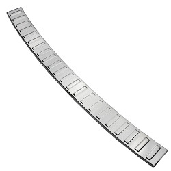 Stainless Steel Rear Bumper Protector Compatible With BMW 5 series Touring (Estate) F11 09.2010-03.2017 Rearguard, Tailored Fit Bumper Guard,  Loading Edge Protector- Colour Polished Stainless Steel (Chrome)