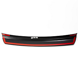 Ladekantenschutz passend für Audi A4 Avant B7 ab BJ. 9.2004-3.2008 nicht für S4/RS4 passgenau mit Abkantung ABS- Farbe schwarz