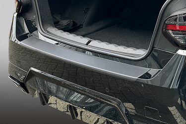 Ladekantenschutz passend für BMW 2er Coupe G42 ab BJ. 7.2022> nicht für M Paket passgenau mit Abkantung ABS- Farbe schwarz