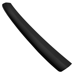 Rear Bumper Protector compatible with BMW iX3 with M Sport 10.2021-> only for M Sports Package Rearguard, Tailored Fit Bumper Guard, ABS Plastic- Colour Matte Black