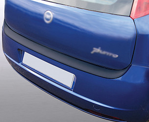 Ladekantenschutz passend für Fiat Grande Punto ab BJ. 7.1999-1.2008  passgenau mit Abkantung ABS- Sonderfarbe Carbon Optik