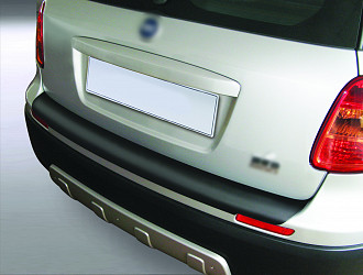 Ladekantenschutz passend für Fiat Sedici ab BJ. 6.2006-10.2014  passgenau mit Abkantung ABS- Sonderfarbe Carbon Optik