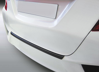 Ladekantenschutz passend für Honda Jazz ab BJ. 9.2015-12.2017  passgenau mit Abkantung ABS- Sonderfarbe Carbon Optik