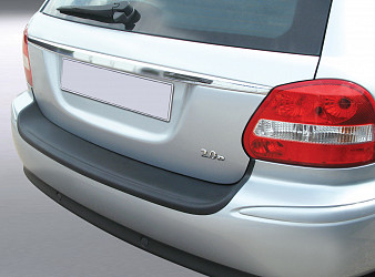 Ladekantenschutz passend für Jaguar X Type Kombi ab BJ. 6.2003-9.2007  passgenau mit Abkantung ABS- Farbe schwarz
