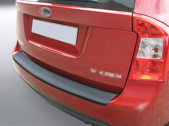 Ladekantenschutz passend für Kia Carens ab BJ. 10.2006-5.2013  passgenau mit Abkantung ABS- Sonderfarbe Carbon Optik
