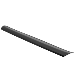 Rear Bumper Protector compatible with Mercedes Benz ML Class W163 06.2001-05.2005  Rearguard, Tailored Fit Bumper Guard, ABS Plastic- Colour Matte Black