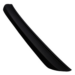 Rear Bumper Protector compatible with MG MG5 Estate 03.2022-06.2023  Rearguard, Tailored Fit Bumper Guard, ABS Plastic- Colour Matte Black