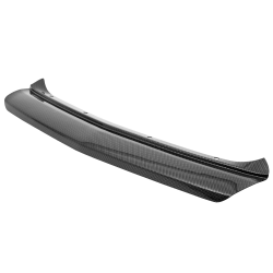 Rear Bumper Protector compatible with Opel Antara 11.2006-03.2015  Rearguard, Tailored Fit Bumper Guard, ABS Plastic- Special Colour Carbon Look