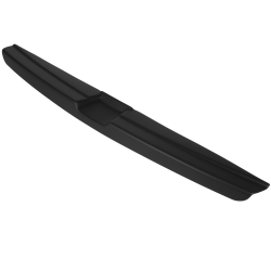 Rear Bumper Protector compatible with Suzuki Baleno 04.2016-07.2019  Rearguard, Tailored Fit Bumper Guard, ABS Plastic- Colour Matte Black