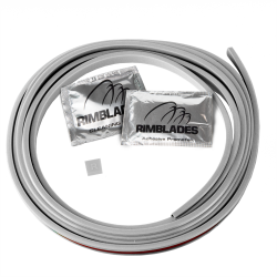 Rimsavers Single- Ersatz Set für 1 Rad- passend für Alu Felgen bis 24 Zoll- SILBER