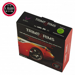 Trims4Rims Felgenringe Felgenrandaufkleber Felgenschutz Styling Felgenschutzringe universal bis 22 Zoll- Grün