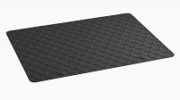 Doggy Mat BIG Optionale Zusatzmatte (Stoßstangenschutz) inkl. Befestigungsclips universal passend für Aroba by Gledring Design Kofferraumwannen Multimat