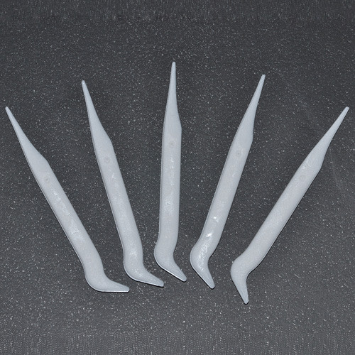 100 dentamin zobotrebcev v vrečki – posamezno higiensko oviti – 100 zobotrebcev s kavljem – bela – original dentamin