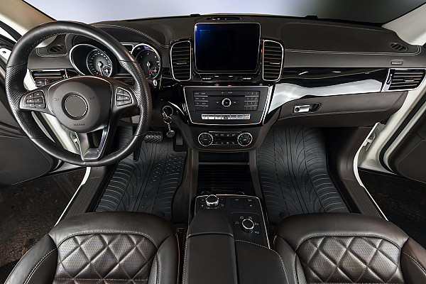 Design Gummi Fußmatten passend für Renault Talisman und Talisman Grandtour BJ. 02.2016-02.2022 4 tlg mit erhöhtem Rand Farbe Schwarz Gummimatten Automatten passgenau