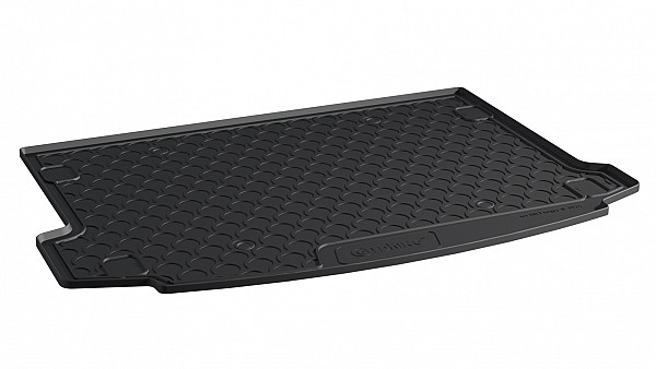 Design Kofferraumwanne kompatibel mit Land Rover Range Rover Evoque ab BJ. 03.2019->  Kofferraummatte passgenau mit erhöhtem Rand