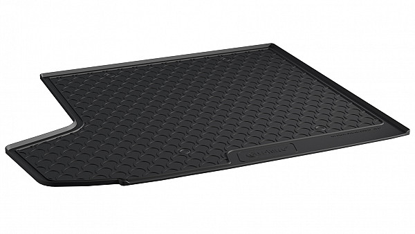 Design Cargo Trunk Liner Compatible With Octavia Combi (Estate) (3 Generation MK III ) 03.2013-10.2019 for Upper Variable Floor With Left Extension Custom-fit Cargo Trunk Mat With Raised Edge