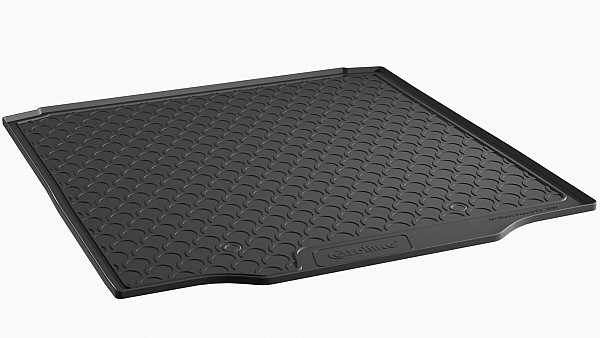 Design Cargo Trunk Liner Compatible With Superb Sedan 07.2008-05.2015  Custom-fit Cargo Trunk Mat With Raised Edge