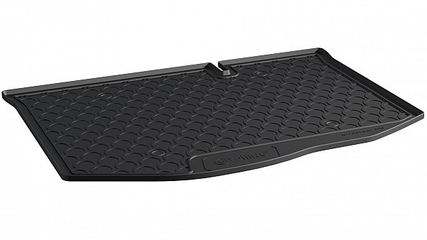 Design Cargo Trunk Liner Compatible With Fiesta 5 Doors 10.2008-06.2017 for Lower Floor Custom-fit Cargo Trunk Mat With Raised Edge