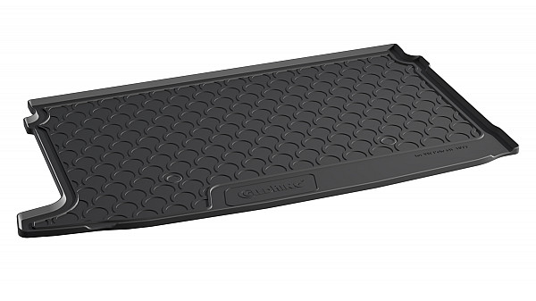 Design Kofferraumwanne kompatibel mit Volkswagen Polo  BJ. 06.2009-07.2017  Kofferraummatte passgenau mit erhöhtem Rand