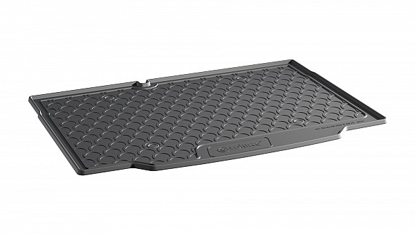 Design Cargo Trunk Liner Compatible With Clio V Hatchback 09.2019-> for Lower Floor With Narrow Spare Tire Custom-fit Cargo Trunk Mat With Raised Edge