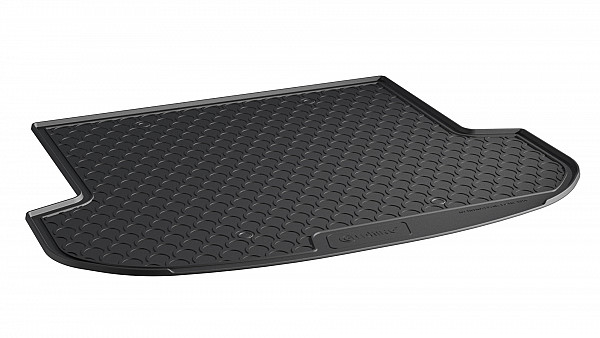 Design Cargo Trunk Liner Compatible With Santa Fe 5 Seats 08.2018-07.2024 Not For Hybrid Or PlugInHybrid Custom-fit Cargo Trunk Mat With Raised Edge