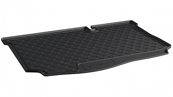 Design Cargo Trunk Liner Compatible With FIESTA 5 Doors 06.2017-07.2023 for Lower Floor Custom-fit Cargo Trunk Mat With Raised Edge