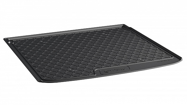 Design Cargo Trunk Liner Compatible With Enyaq 04.2021-> for Upper Floor (Not For Variable Floor) Custom-fit Cargo Trunk Mat With Raised Edge