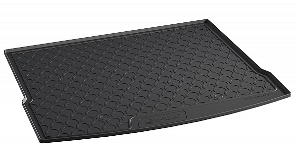 Design Cargo Trunk Liner Compatible With Tiguan 5 Seats 04.2016-11.2023 for Upper Variable Floor Custom-fit Cargo Trunk Mat With Raised Edge