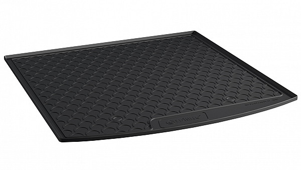 Design Kofferraumwanne kompatibel mit Seat Leon ST Kombi 5F ab BJ. 10.2013-03.2020 für variablen Ladeboden in oberer Position Kofferraummatte passgenau mit erhöhtem Rand